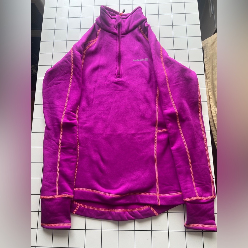 Avalanche Magenta Jacket with Orange Details NWOT Size S